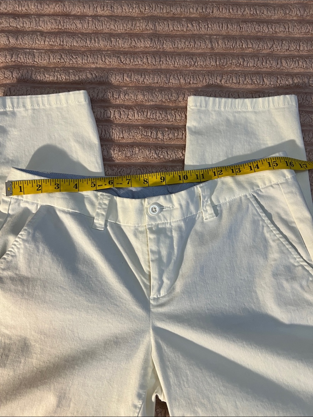 STYLUS White Ankle Capri Women’s Pants - Picture 6 of 8
